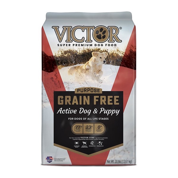 VICTOR Purpose Active Dog & Puppy Formula Grain-Free Dog Food
