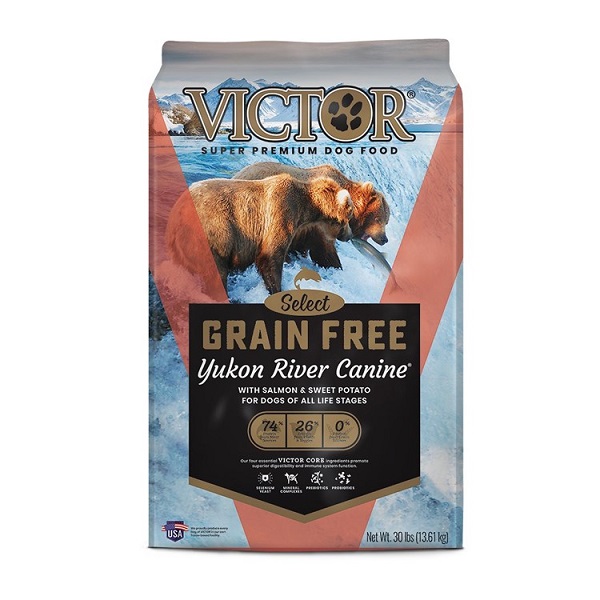 VICTOR Select Yukon River Canine Recipe Salmon & Sweet Potato Dog Food