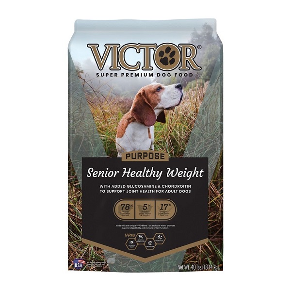 VICTOR Purpose Senior Healthy Weight Dog Food