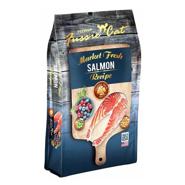 Fussie Cat Market Fresh Salmon Recipe Grain-Free Cat Food - 2lb