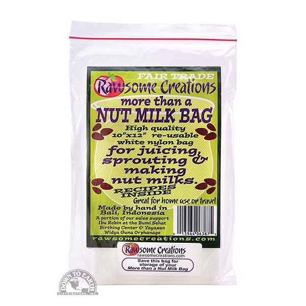 Down To Earth Nylon Nut Milk Bag