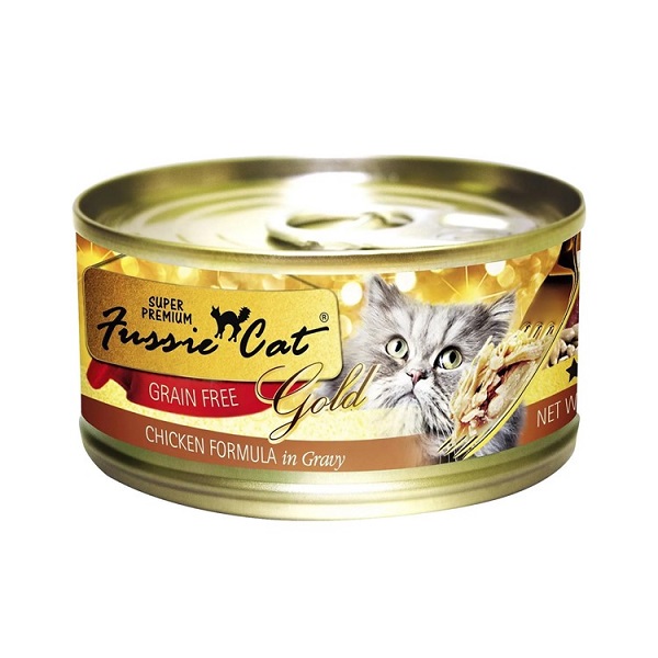 Fussie Cat Premium Grain Free Chicken with Gravy Canned Cat Food - 5.5oz