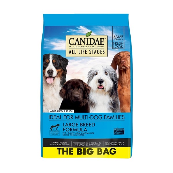 CANIDAE All Life Stages Turkey Meal & Rice Formula Large Breed Dog Food - 44lb